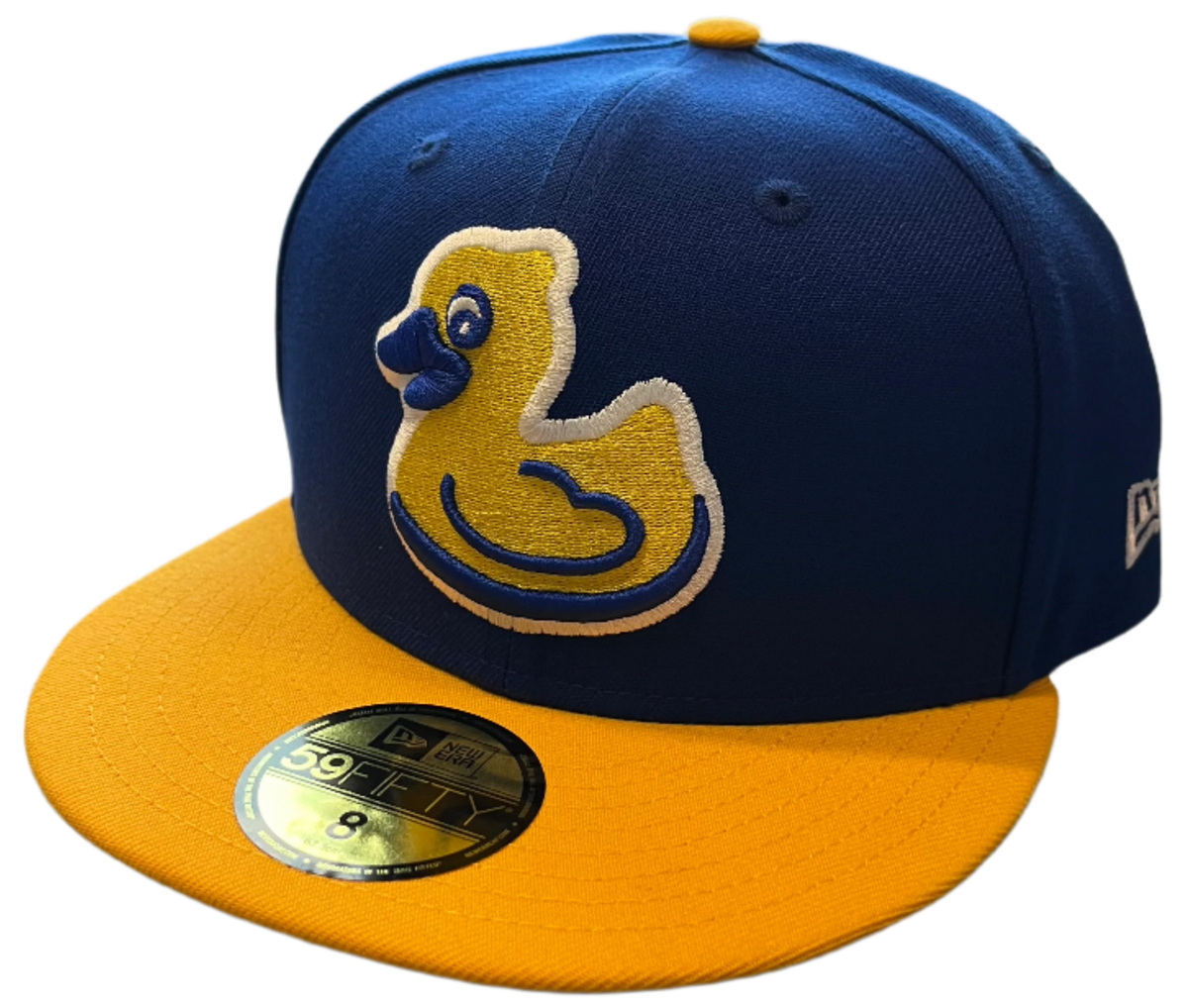 Fauxback Cap 5950 (Yellow Bill) – Akron RubberDucks