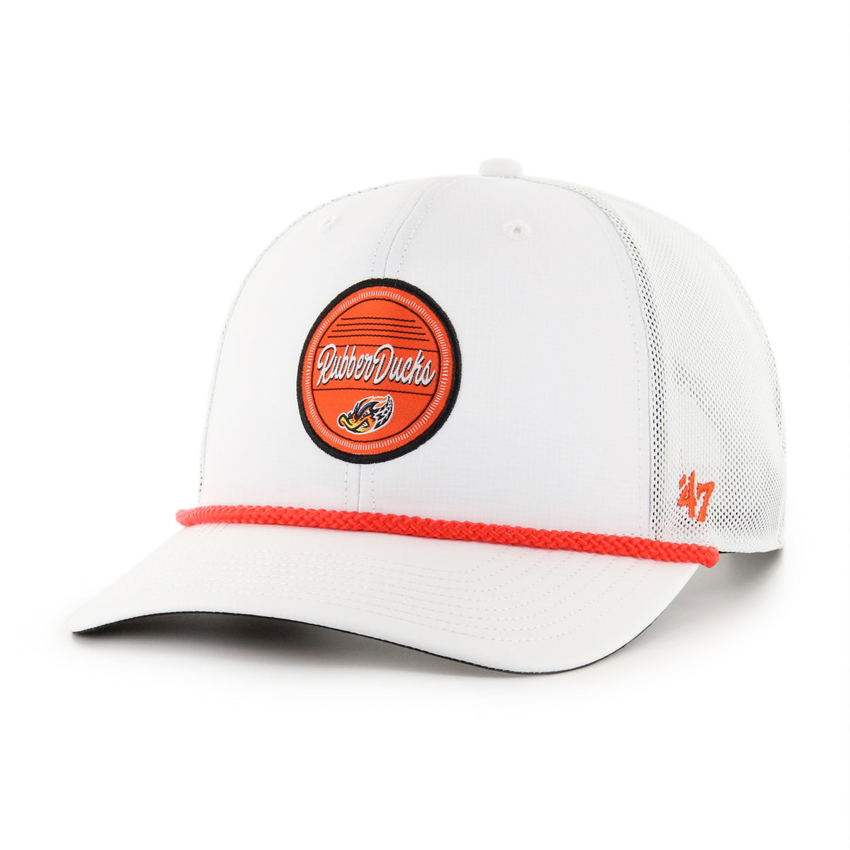新品BIRDWELL COMP STRIPE TRUCKER HAT CAP comp-stripe-trucker-white-