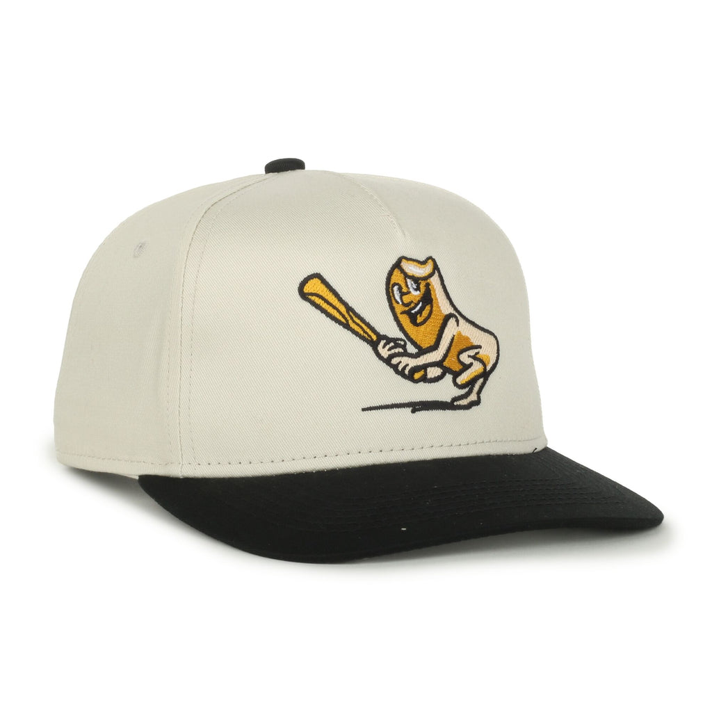 Cream Stick Donuts Ivory Cap – Akron RubberDucks