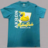 Teal Sidearm Franklin Tee