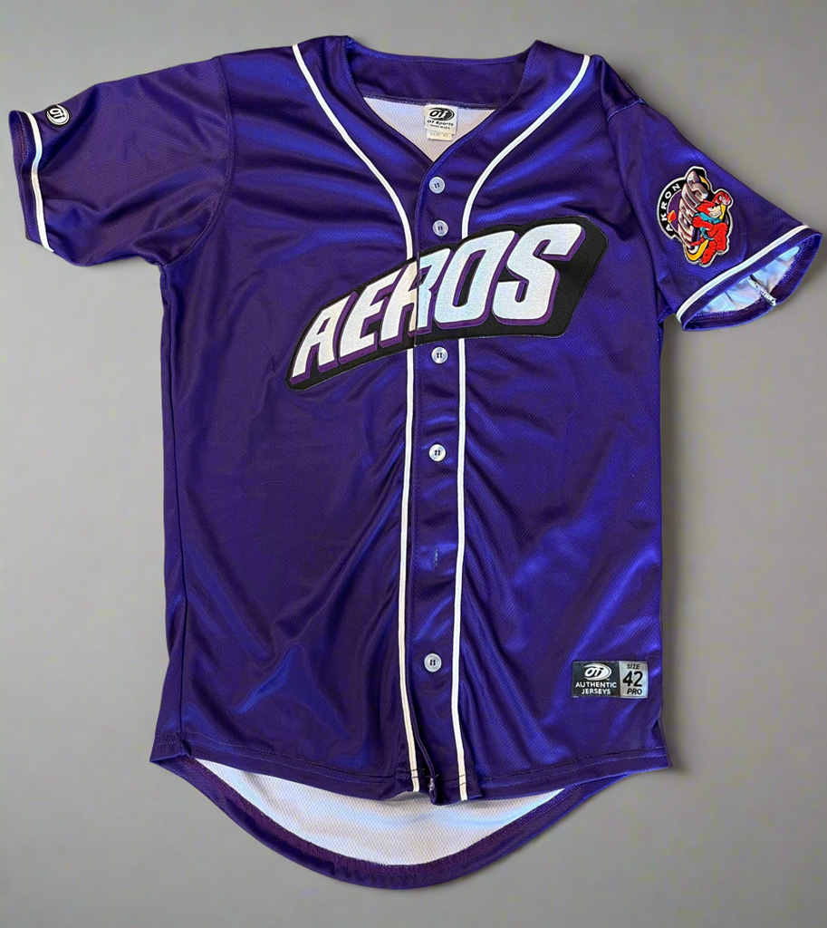 Akron Aeros Authentic Jersey – Akron RubberDucks