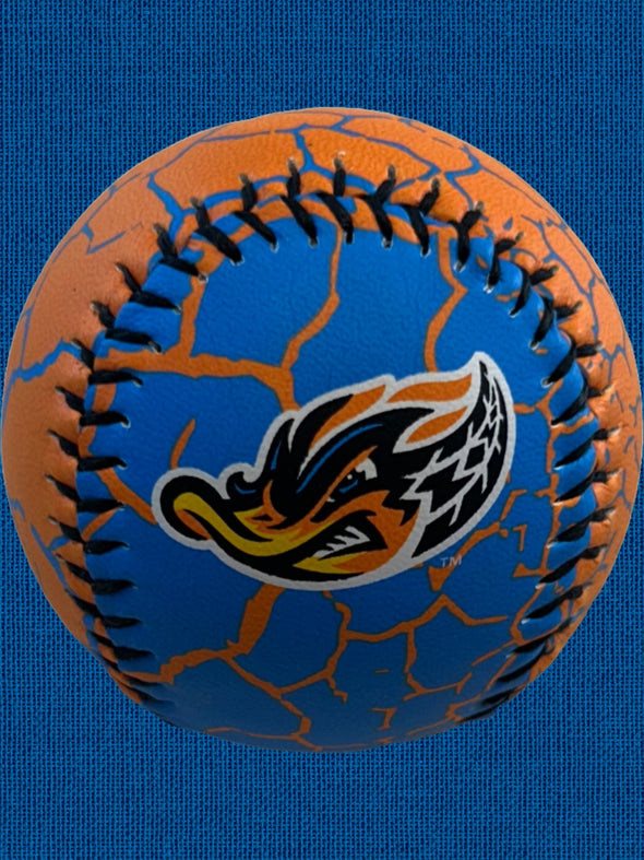 Orange/Blue Cracked Ball