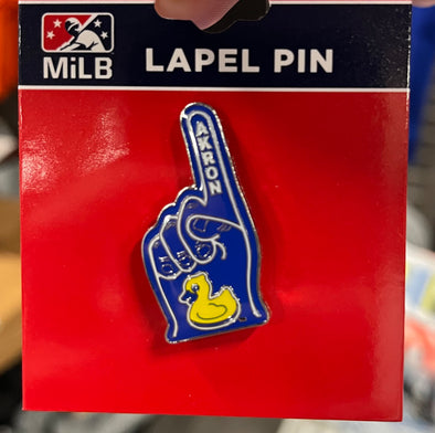 Finger Lapel Pin