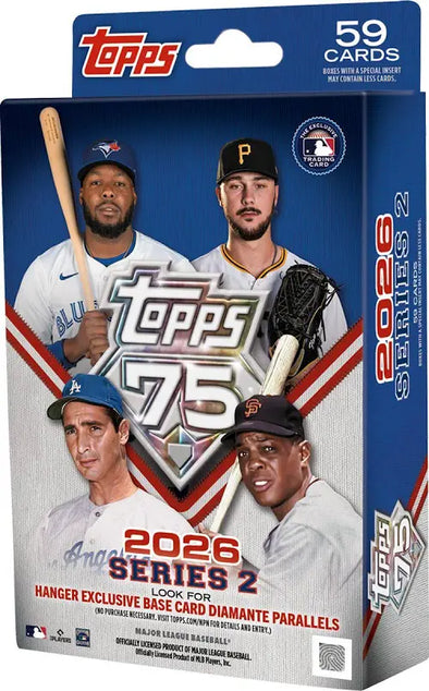 acgカード　　legend of  PTR⭐︎247 2026 Topps Series 2 Hanger Box – Akron RubberDucks