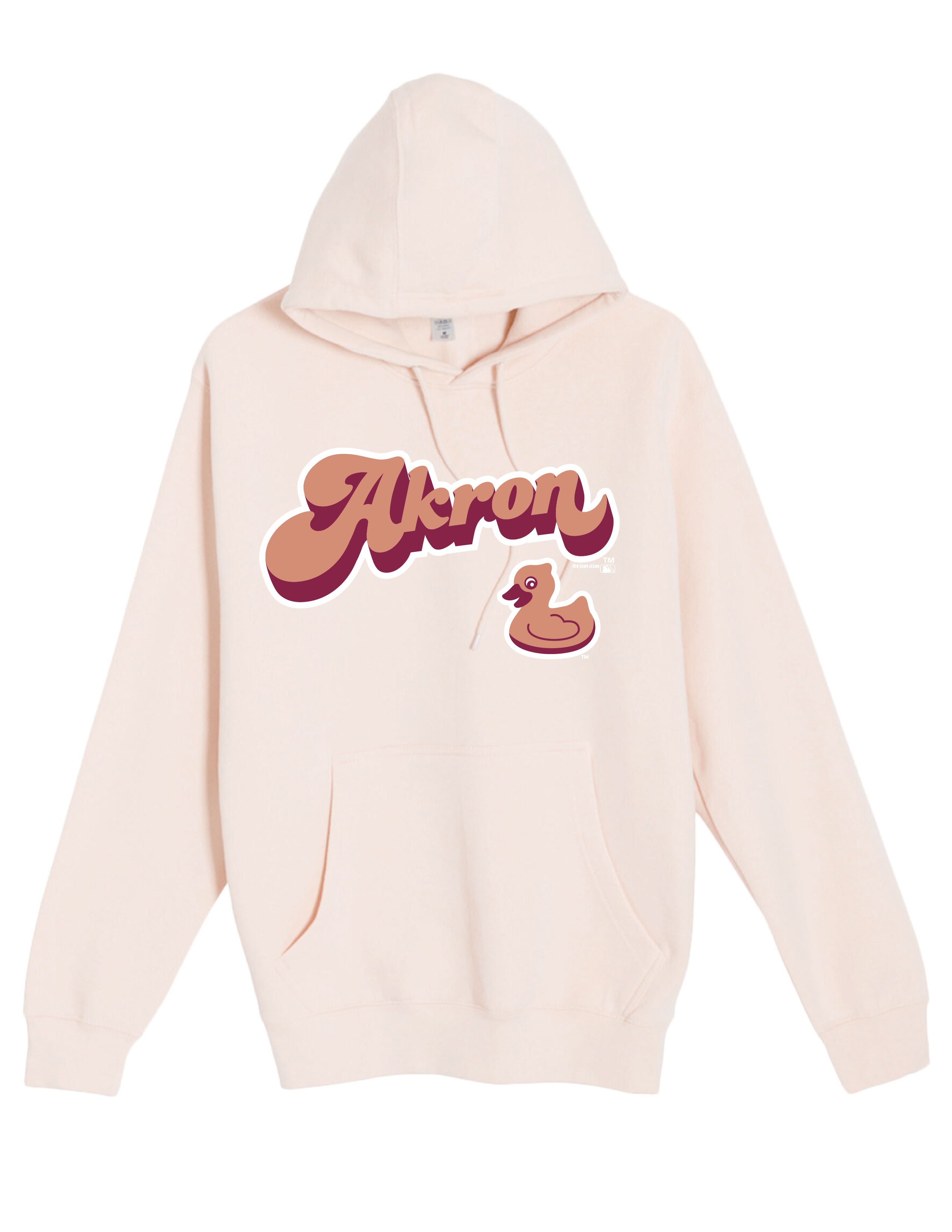 Fauxback Rose Gold Hoodie