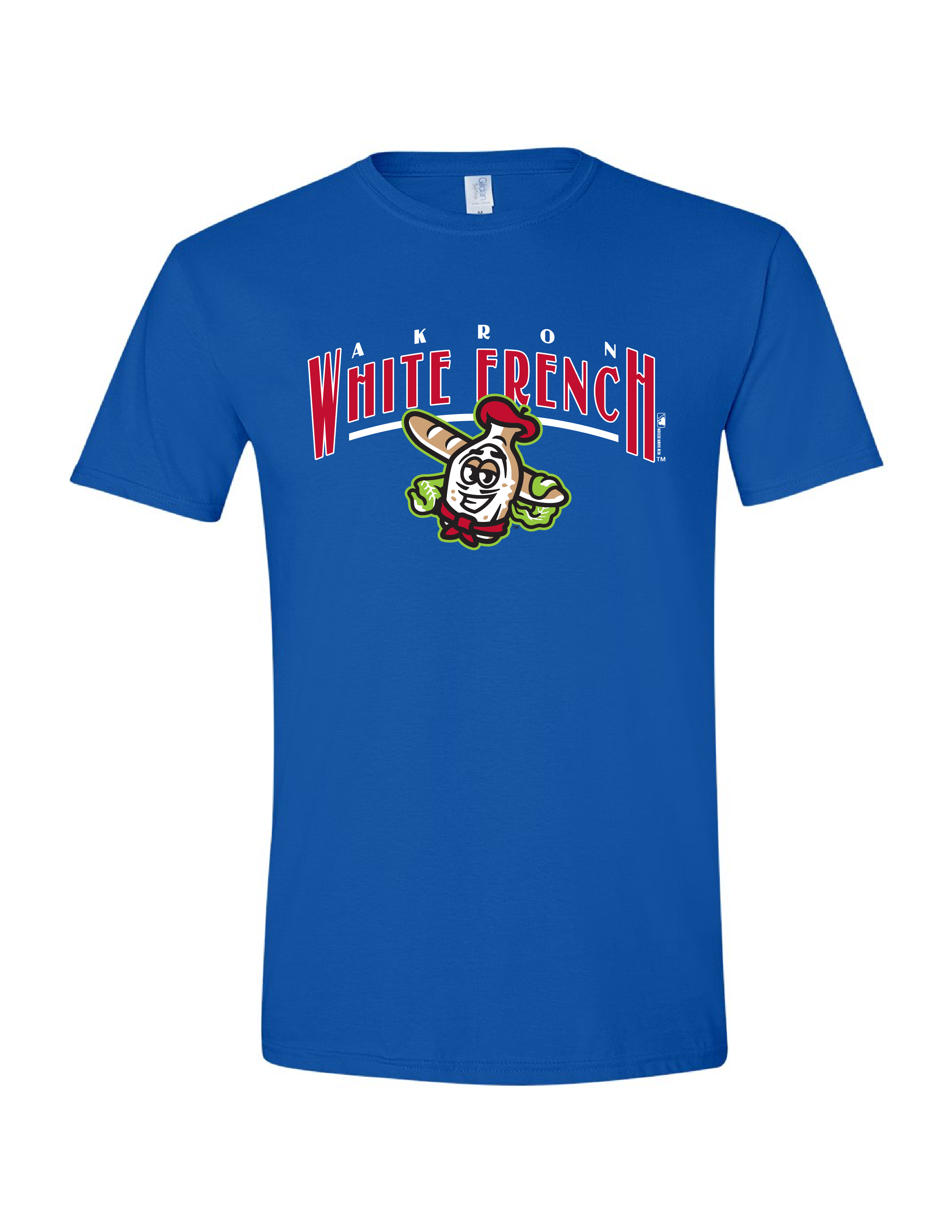 White French Royal Tee – Akron RubberDucks