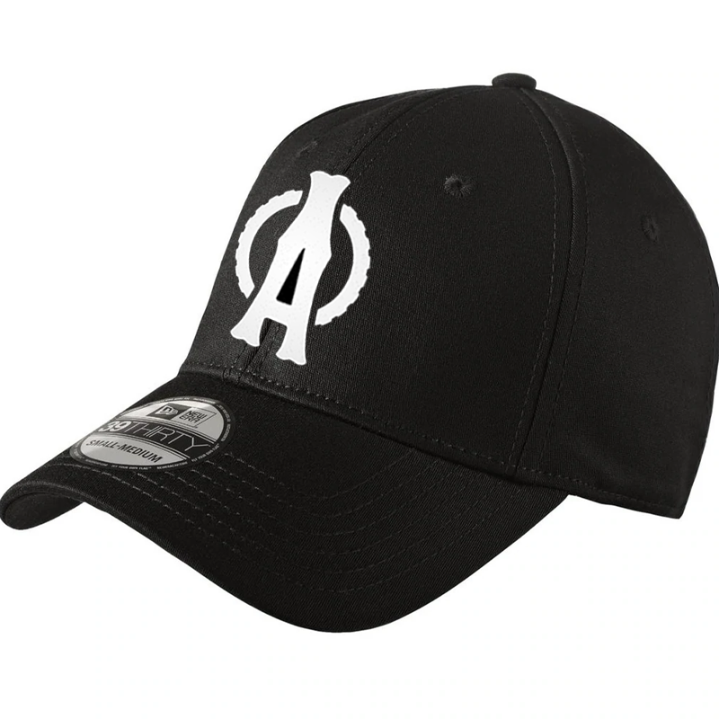 Akron Black Tyrites 3930 Fitted Hat L/XL
