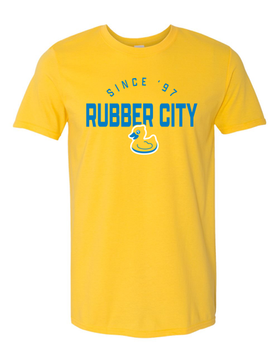 Rubber City Yellow Tee
