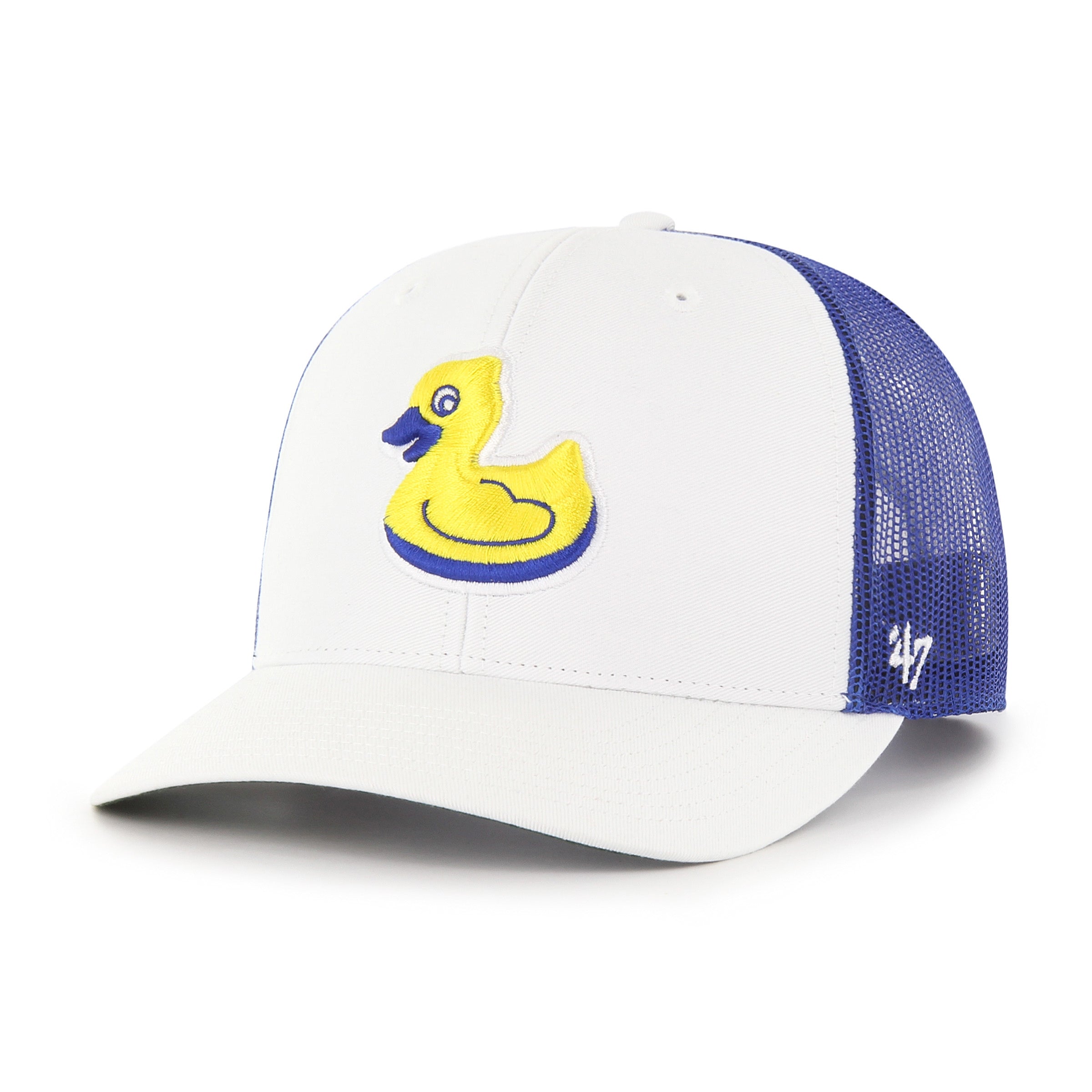 Ducky White/Blue Trucker Akron RubberDucks