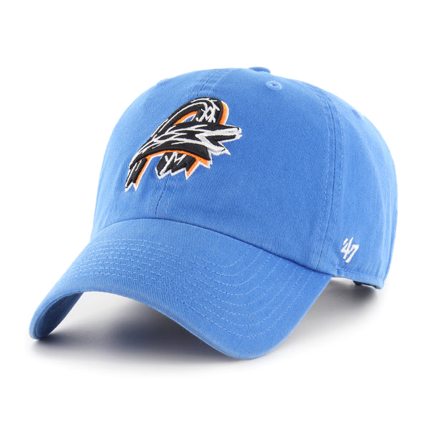 べるーにゃ✖️Lions✖️'47 CLEAN UP BLUE RAZ Detroit Lions Blue Raz Flip Script Clean Up
